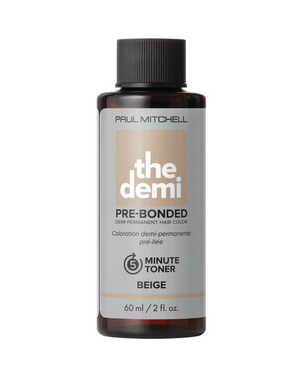 Save time in the salon with NEW The Demi Pre-Bonded 5-Minute Toners to deliver maximum tone, neutralization and/or enhancement in 5 minutes + the benefit of BONDING to help repair and strengthen the hair after lightening.