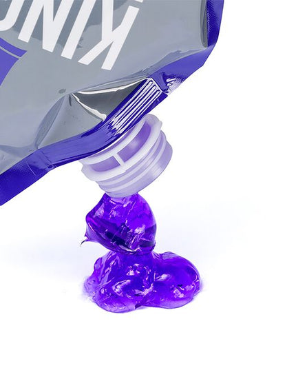 This styling gel is fit for a royal, lasts all day, and never flakes. Created to perform just like our original formula of MODE, this strong-hold gel gives you the control and muscle to tame stubborn hair. Enjoy the same reliable formula everyone loves, now with a vibrant purple color and a new masculine scent of suede and citrus.