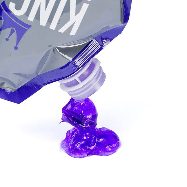 This styling gel is fit for a royal, lasts all day, and never flakes. Created to perform just like our original formula of MODE, this strong-hold gel gives you the control and muscle to tame stubborn hair. Enjoy the same reliable formula everyone loves, now with a vibrant purple color and a new masculine scent of suede and citrus.