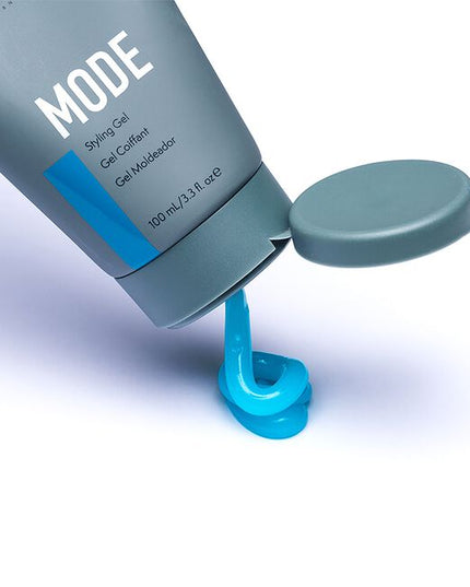 Alcohol free and water soluble, this high-shine gel is great for creating wet looks or styles that require strong hold. It won’t flake in hair, can be reactivated with water and is easy to manipulate and rinse out. The signature scent is recognizable to those familiar with the brand. MODE effortlessly styles your hair with the guarantee to last all day long.