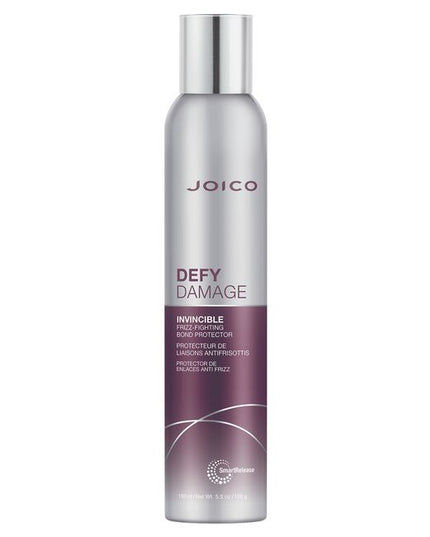 Conquer dreaded frizz with Defy Damage Invincible Frizz-Fighting Bond Protector ? the bond-building spray that instantly shields hair from humidity, thermal damage, and the effects of pollution for a full 24 hours.
