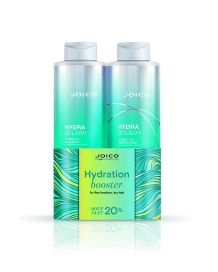 Thirsty for hydration that won't weigh you down? Quench your strands with HydraSplash® Hydrating Shampoo and Conditioner, designed to hydrate fine to medium hair with a light-as-air feel.