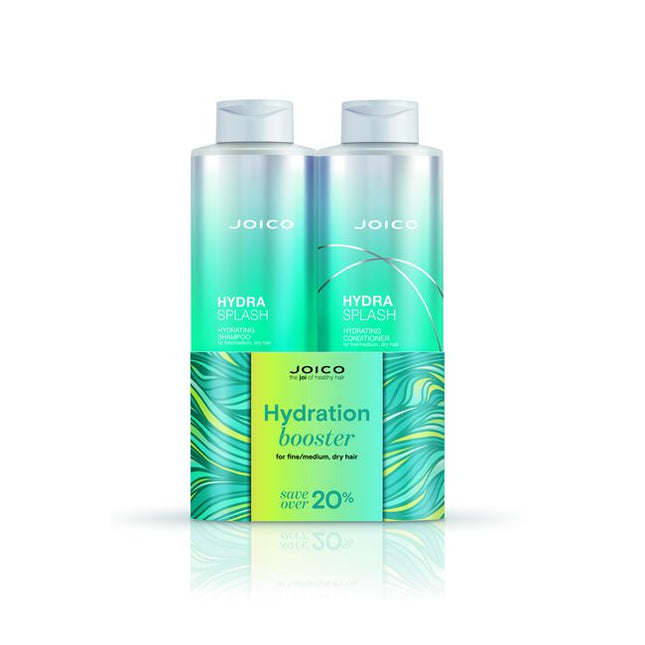 Thirsty for hydration that won't weigh you down? Quench your strands with HydraSplash® Hydrating Shampoo and Conditioner, designed to hydrate fine to medium hair with a light-as-air feel.