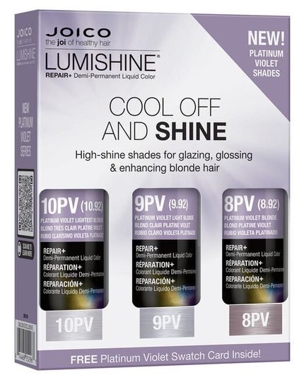 Get The Gloss That Outshines! A gentle, ammonia-free liquid color system formulated for deposit only. Guarantees predictable color results when mixed with LumiShine Crème Developer 5 Volume.