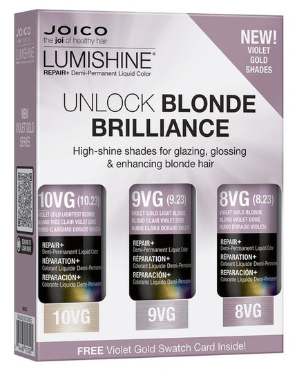 Get The Gloss That Outshines! A gentle, ammonia-free liquid color system formulated for deposit only. Guarantees predictable color results when mixed with LumiShine Crème Developer 5 Volume.
