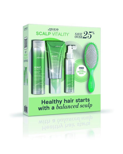 The Secret to Scalp Health?

A balanced microbiome, the natural barrier that acts as your scalp's first line of defense.

Inspired by skincare, this clinically tested barrier-care routine helps preserve that delicate balance, ensuring optimal scalp and hair health.