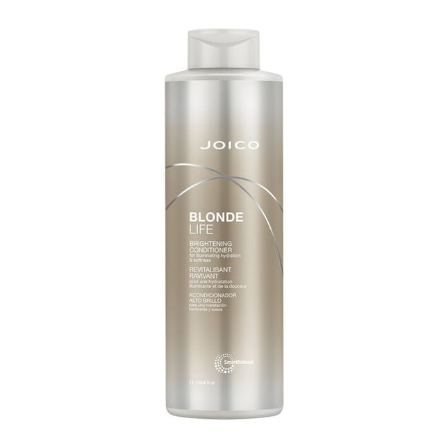 Blonde Life Brightening Conditioner fights off-tones, frizz, and dryness, while delivering the kind of champagne shine that polishes hair to a high gleam without weighing down a single highlighted strand.