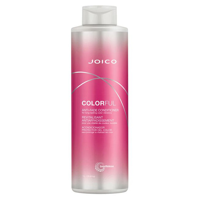 The secret to long-lasting hair color lies in Colorful Anti-Fade Conditioner’s commitment to fade and pollution protection; infusing hair with shine, softness, and ingredients that lock in vibrant color for up to 8 weeks.