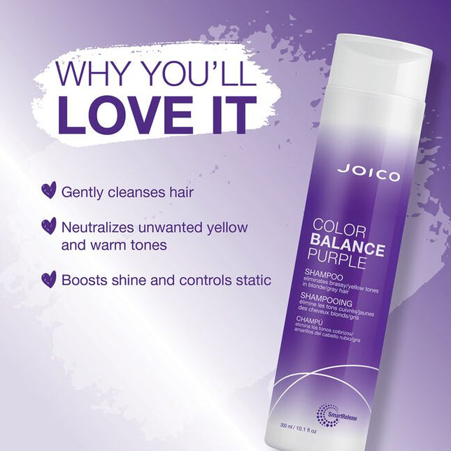 This unique, color-correcting formula preserves cool blondes and silvery grays ? banishing unwanted yellow, warm tones while protecting vibrancy. Powerful ingredients strengthen and defend hair against the elements.