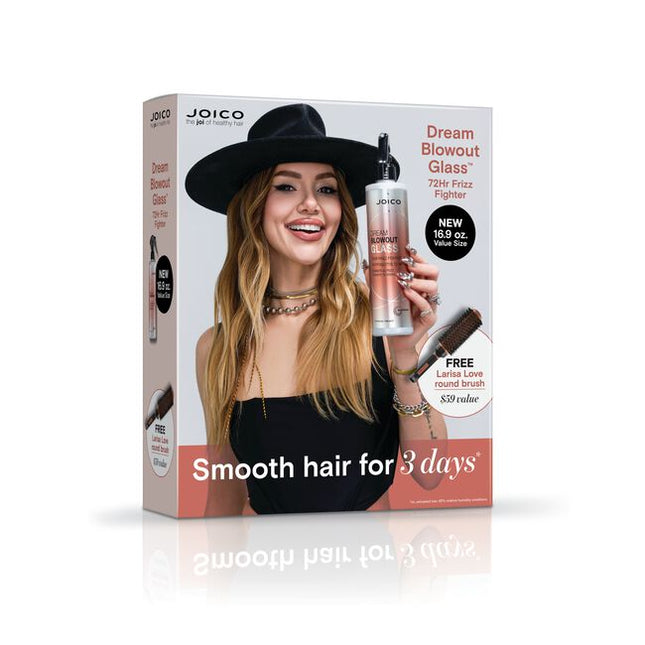 Discover Dream Blowout Glass™—now in a larger size for effortless behind-the-chair blowouts! The stylist-friendly trigger sprayer hooks onto your tray or waistband for quick and easy access.