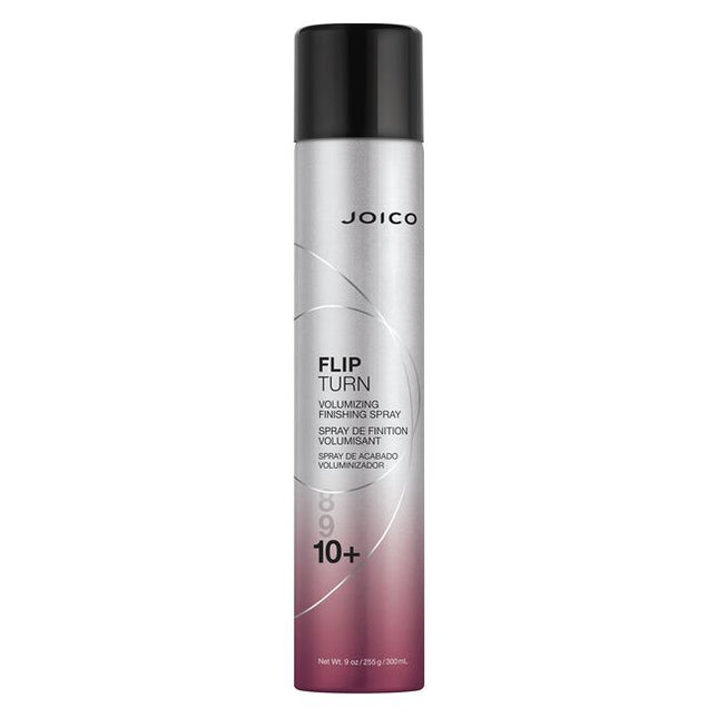 Flip Turn delivers mega-volume and 72 hours of hold no matter how you spray it, upside down, sideways, & backwards. With a flexible, Level-10 finish, this exciting styler guards against the ravages of humidity and heat styling.