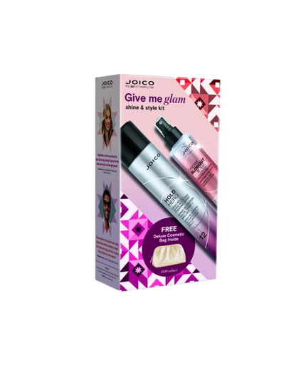 Hold Hero + Dream Blowout Glass Duo Includes:
(1) - Hold Hero Finishing Spray, 9 oz.
(1) - Dream Blowout Glass, 6.7 fl. oz.
(1) - Deluxe Cosmetic Bag