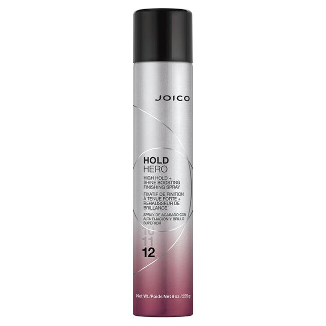 At long last! Meet Joico® superhero hairspray that locks in your look for 7 days* while boosting shine! With our maximum hold and a touchable finish, NEW Hold Hero™ is "hair" to stay.
