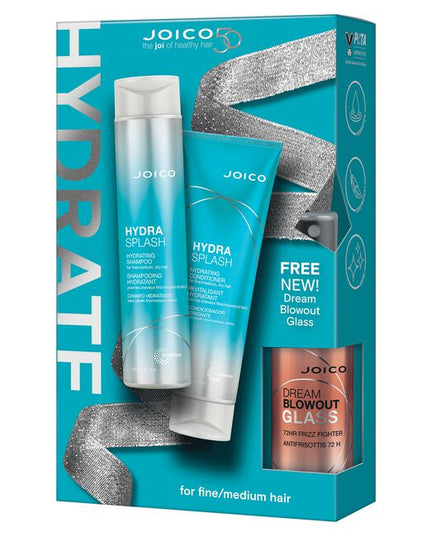 HydraSplash® Shampoo & Conditioner
Replenishes moisture, shine, and softness without weighing hair down. Transforms fine, dry, brittle hair with a light-as-air feel.

NEW! Dream Blowout Glass™ 72Hr Frizz Fighter
Seals frizz-prone strands, locking in smoother styles for 3 days*—even in high humidity. Plus, it protects from thermal damage up to 400°F.