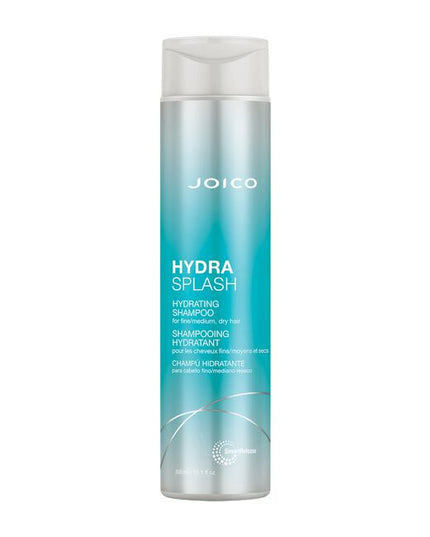 HydraSplash Hydrating Shampoo never gets heavy on your fine hair! Formulated with marine ingredients like Sea Kelp and Coconut Water, the lightweight lather gently cleanses hair for brilliantly-clean, soft, healthy results.