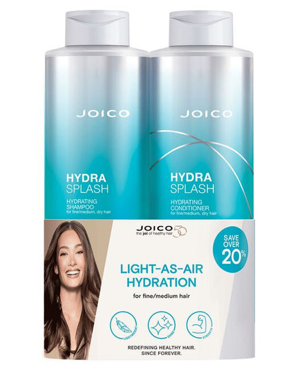 The HydraSplash Collection – a 24-hour hydration system, is specially designed to quench fine, dry hair with nourishing coconut water and nutrient-rich sea kelp; delivering an instant transformation without weighing down fine, delicate strands.