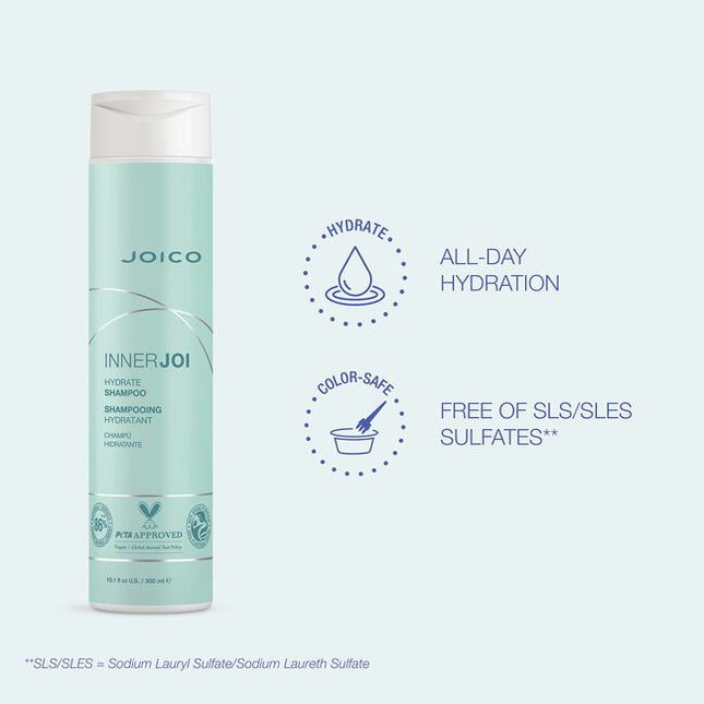 Experience the earth-friendly power of Apple Extract all day to keep dryness and tightness away. Hydrate Shampoo – the gentle cleanser that soothes scalp and leaves hair clean, healthy, refreshed – is a perfect pick, featuring 86% naturally-derived, Vegan ingredients.