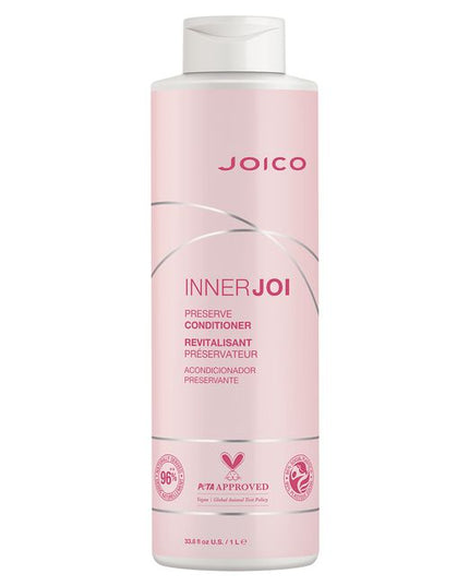 This comforting, color-preserving conditioner nourishes mind, body, and soul; protecting vibrancy, shine, hair health, and hue, while leaving strands soft and silky. Features 96% naturally-derived, Vegan ingredients to protect salon color with total peace of mind.