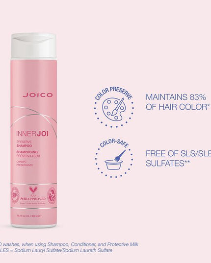 This naturally-derived, gentle cleanser helps you hold onto your hue with color-protecting Beet Root Extract and nourishing Raspberry Seed Oil – 90% naturally-derived, Vegan ingredients that deliver vibrancy and long-haul color in the most comforting way possible.