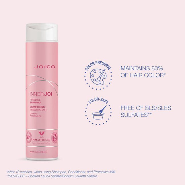 This naturally-derived, gentle cleanser helps you hold onto your hue with color-protecting Beet Root Extract and nourishing Raspberry Seed Oil – 90% naturally-derived, Vegan ingredients that deliver vibrancy and long-haul color in the most comforting way possible.