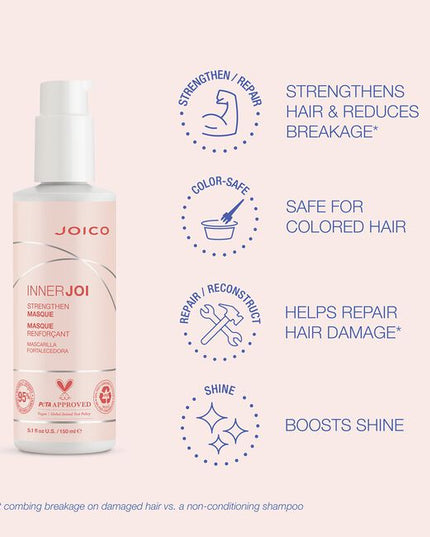 Rebuild hair’s strength with a fortifying leave-in treatment that delivers a powerful boost and a clean conscience. With 95% naturally-derived, Vegan ingredients and sustainable packaging, this deep-dive hair healer makes a world of difference.