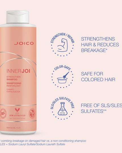 This compassionate cleanser fortifies tired strands with powerful Coconut and Abyssinian Oils, preventing breakage, amping up softness, shine, and bounce. With 90% naturally-derived, Vegan ingredients and sustainable packaging, it makes a world of difference.