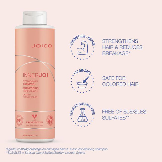 This compassionate cleanser fortifies tired strands with powerful Coconut and Abyssinian Oils, preventing breakage, amping up softness, shine, and bounce. With 90% naturally-derived, Vegan ingredients and sustainable packaging, it makes a world of difference.