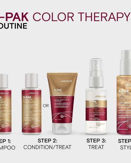 This conditioner for color-treated hair not only extends the vibrancy and life of your investment shade for up to 8 weeks, it also hydrates, strengthens strands, reduces breakage, and bumps up shine to a whole new gleam.