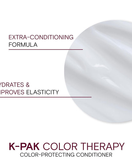 This conditioner for color-treated hair not only extends the vibrancy and life of your investment shade for up to 8 weeks, it also hydrates, strengthens strands, reduces breakage, and bumps up shine to a whole new gleam.
