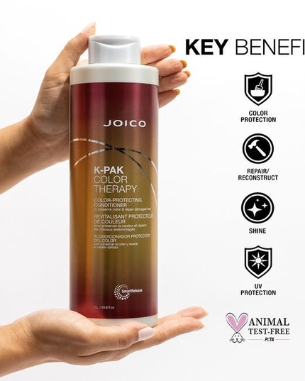 Choosing a shampoo that won't zap the zing out of your new shade is obvious - but you'd also be wise to follow up with this color-locking conditioner. Our extra-conditioning formula, with African Manketti and Argan oils, helps shield your hue's vibrancy, while hydrating overtime to strengthen hair and reduce breakage.