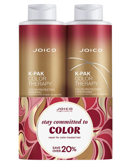 K-PAK Color Therapy Collection delivers next-level color protection along with the power of K-PAK reconstruction. With African Manketti and Argan oils and Joico’s SmartRelease liposome technology, this pioneering technology helps lock in stunningly beautiful color vibrancy for up to 8 full weeks, while knocking out hair damage in one powerful punch. You’ll experience twice the shine and 9X stronger strands along with radiant color.