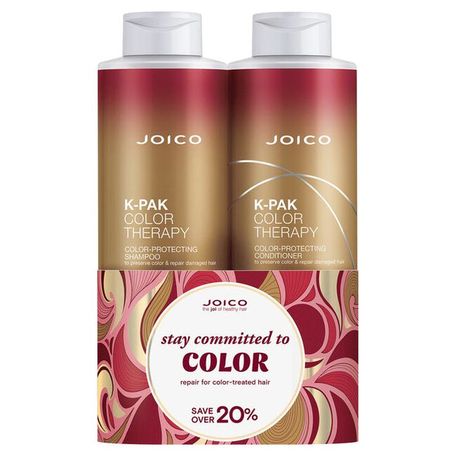 K-PAK Color Therapy Collection delivers next-level color protection along with the power of K-PAK reconstruction. With African Manketti and Argan oils and Joico’s SmartRelease liposome technology, this pioneering technology helps lock in stunningly beautiful color vibrancy for up to 8 full weeks, while knocking out hair damage in one powerful punch. You’ll experience twice the shine and 9X stronger strands along with radiant color.