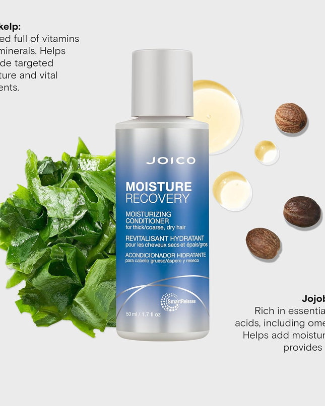 Restore hydration to thirsty locks. Advanced formula delivers all-day moisture replenishment fast. Detangles dry hair, deeply nourishes thick/coarse hair. Adds softness, smoothness, & shine. Leaves hair looking & feeling healthy and revitalized.