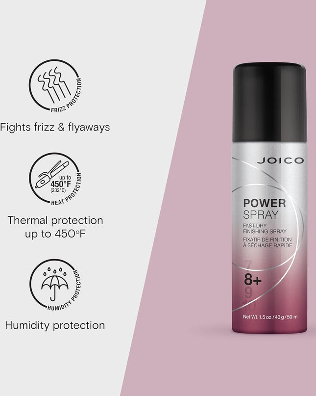 It’s a one-and-done application, as Power Spray’s protection and hold keep your style going long after you put it in its place.