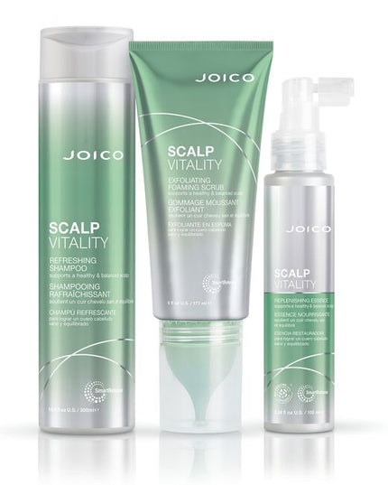 Looking for a kind-to-scalp shampoo that leaves your scalp feeling replenished and calm? This cleanser gently - yet thoroughly - cleanses hair and scalp with a rich lather and a cool, refreshing sensation.