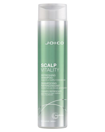 Looking for a kind-to-scalp shampoo that leaves your scalp feeling replenished and calm? This cleanser gently - yet thoroughly - cleanses hair and scalp with a rich lather and a cool, refreshing sensation.