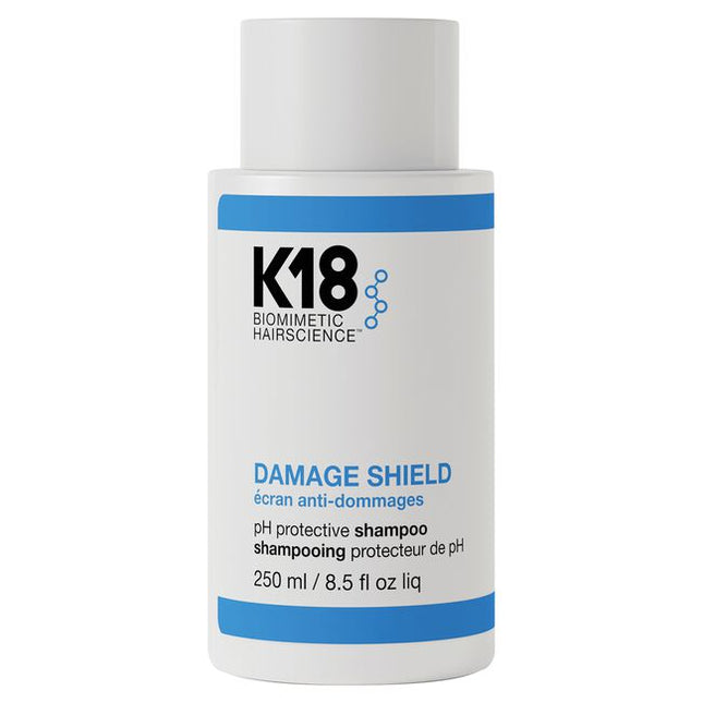 A color-safe, pH-optimized shampoo with the patented K18PEPTIDE™ to effectively cleanse while maintaining hair health and protecting hair from damage. pH-optimized formula helps reduce excess swelling of the hair cuticle during washing to help prevent frizz, preserve color, and enhance shine. Scalp microbiome-friendly and gentle enough to use every time you cleanse.