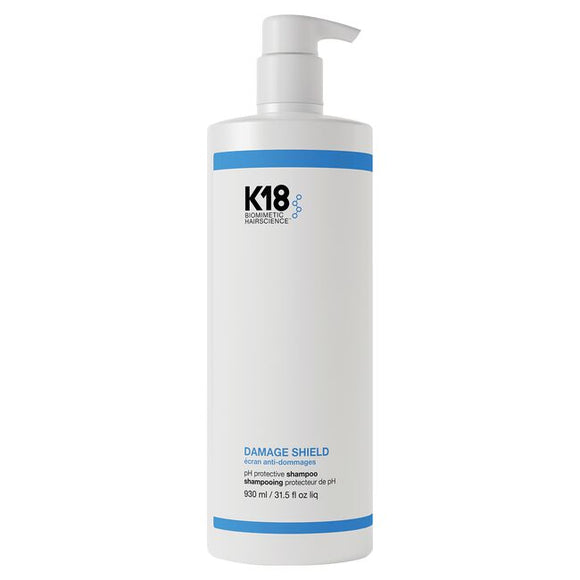 A color-safe, pH-optimized shampoo with the patented K18PEPTIDE™ to effectively cleanse while maintaining hair health and protecting hair from damage. pH-optimized formula helps reduce excess swelling of the hair cuticle during washing to help prevent frizz, preserve color, and enhance shine. Scalp microbiome-friendly and gentle enough to use every time you cleanse.