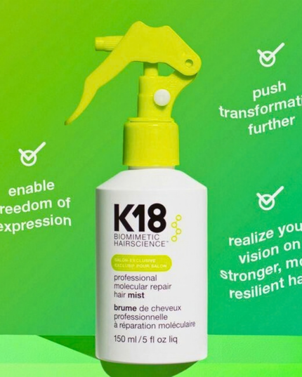 This leave-in, lightweight mist repairs existing damage to strengthen hair’s defenses and make it more resilient prior to salon services. This PRO-exclusive product helps services apply and perform better, leaves hair healthier, and color lasts longer. Works in just 4 minutes in a convenient spray-on format.