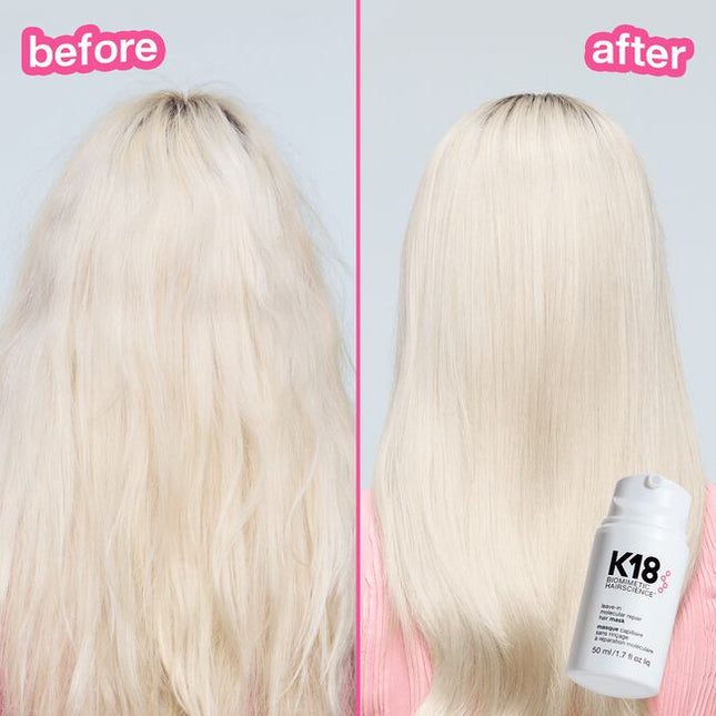 Mini trio repairs damage, heat protects + conditions, and weightlessly lifts for voluminous hair—and less breakage.