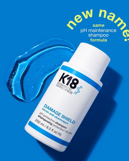 A color-safe, pH-optimized shampoo with the patented K18PEPTIDE™ to effectively cleanse while maintaining hair health and protecting hair from damage. pH-optimized formula helps reduce excess swelling of the hair cuticle during washing to help prevent frizz, preserve color, and enhance shine. Scalp microbiome-friendly and gentle enough to use every time you cleanse.
