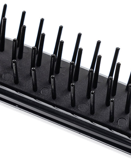 Artfully designed, our Metallic synthetic pin brushes are designed specifically for hair that’s harder to style. Increased control and manageability without damage, each is hand made with a cushioned, pneumatic rubber base. The pneumatic brush design includes cylindrical synthetic pins inserted in a unique rubber cushion pad, perfect for smoothing thick, coarse hair. Made of ABS and coated with either gold or chrome plating. Hand-crafted with the finest materials in Italy.