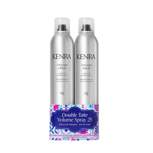 Kenra Volume Spray 25 - Super Hold 50% VOC Finishing Spray - provides the maximum amount of volume and hold possible. This volumizing spray leaves hair looking natural and shiny while imparting the strength and volume necessary to make any style last all day.