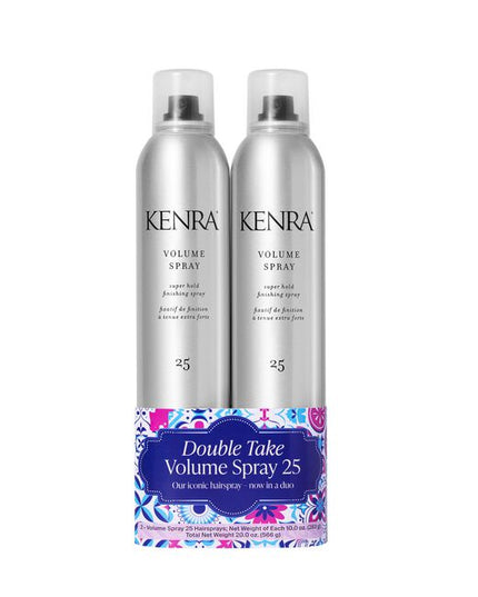 Kenra Volume Spray 25 provides the super hold and volume. This volumizing spray leaves hair looking natural and shiny while imparting the strength and volume necessary to make any style last all day.