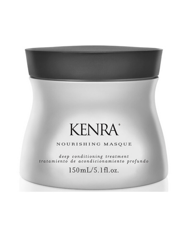 Kenra Nourishing Masque is a deep, intensive hair treatment that repairs and rejuvenates dry, damaged hair. It reconstructs and moisturizes, leaving hair silky, soft, smooth, and manageable with a highly polished, radiant shine.