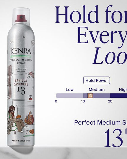 Experience buildable control with a touchable, brush-through hold and a fast-drying formula that delivers a high-shine finish. Designed to work seamlessly with thermal styling tools up to 450°F (232°C), it provides up to 72 hours of hold and humidity resistance* while keeping styles flexible and polished. Infused with a Vanilla Cashmere fragrance, it leaves hair looking beautifully styled and smelling fresh. 