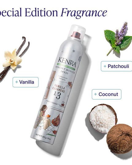 Experience buildable control with a touchable, brush-through hold and a fast-drying formula that delivers a high-shine finish. Designed to work seamlessly with thermal styling tools up to 450°F (232°C), it provides up to 72 hours of hold and humidity resistance* while keeping styles flexible and polished. Infused with a Vanilla Cashmere fragrance, it leaves hair looking beautifully styled and smelling fresh. 