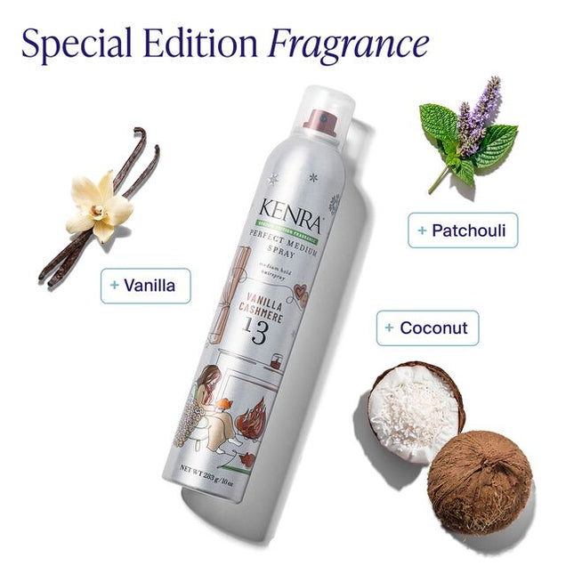 Experience buildable control with a touchable, brush-through hold and a fast-drying formula that delivers a high-shine finish. Designed to work seamlessly with thermal styling tools up to 450°F (232°C), it provides up to 72 hours of hold and humidity resistance* while keeping styles flexible and polished. Infused with a Vanilla Cashmere fragrance, it leaves hair looking beautifully styled and smelling fresh. 