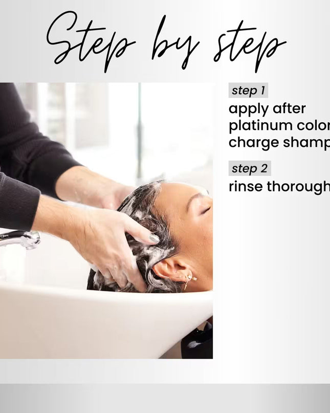 Kenra Platinum Color Charge Conditioner is a lightweight moisturizer that recharges the brilliance, vibrancy, and longevity of hair color for up to 50 shampoos. Enriched with high-performance Fade-Fighting Technology, this gentle cleanser locks color pigments inside the hair's cuticle while providing moisture for maximum color retention.