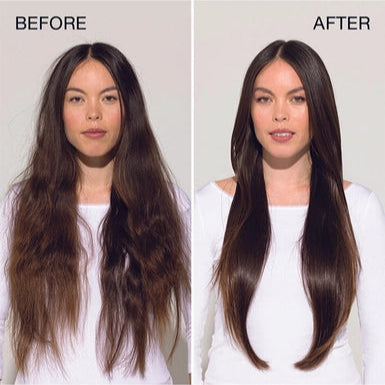 Kenra Platinum Luxe Shine Mask is a decadent hair treatment that is enriched with precious gold. Leaves hair visibly shiny and more radiant. Experience 2X stronger hair* while doubling hair softness** to reveal significantly more conditioned and manageable hair**. Shine like gold.